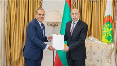 وزير الخارجية يسلم رسالة السيسي لرئيس موريتانيا ويبحث التعاون الثنائي