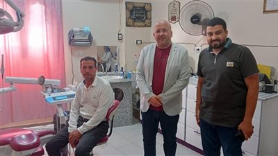 أهالي أبودراز بكفرالشيخ يستقبلون قافلة طبية لحزب حماة الوطن