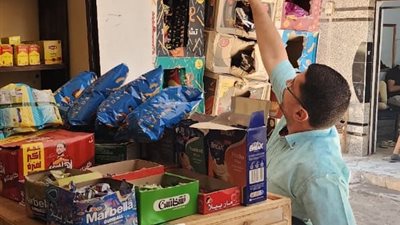  حملات تموينية مكثفة خلال إجازة العيد  لضبط المخالفين  بكفرالشيخ