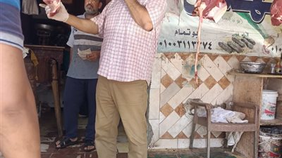 ضبط لحوم وأسماك مجهولة المصدر بكفرالشيخ 