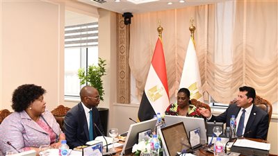 وزير الرياضة يستقبل وفد الاتحاد الأفريقي لبحث آخر الأعمال الخاصة باستضافة مصر لدورة الألعاب الأفريقية 2027