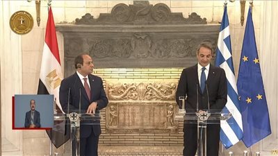 السيسي ورئيس وزراء اليونان يؤكدان ضرورة وقف التصعيد الحالي بين إيران وإسرائيل