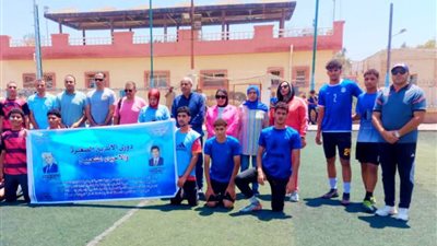 وفد وزارة الشباب يشهد ختام الدور التمهيدي بكفر الشيخ