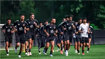 الأهلي يتدرب على فترتين في معسكر تونس