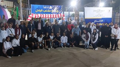 جامعة القاهرة تفتتح ملاعب البادل وتدعو لمجتمع جامعي نشط وصحي في الصيف
