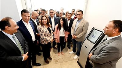 وزراء الإسكان والتخطيط والتنمية المحلية يفتتحون المركز التكنولوجي بالعلمين الجديدة