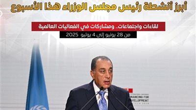 استثمارات جديدة وفرص عمل ومشاركة دولية في أبرز أنشطة رئيس الوزراء