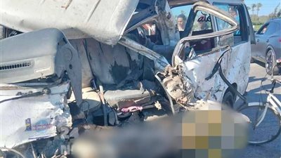 حادث ميكروباص مروع على الطريق الدولي بدمياط الجديدة يخلف قتيلًا ومصابين