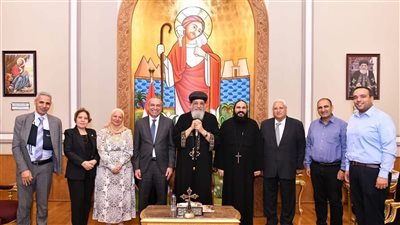 رئيس البنك الزراعي المصري يلتقي قداسة البابا تواضروس الثاني  لتعزيز التعاون والتوسع في تمويل مشروعات الأديرة