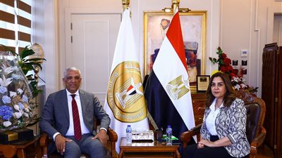 وزيرة التنمية المحلية تلتقي وكيل «محلية النواب»