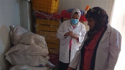 ضبط 2.4 طن لحوم ودواجن مجمدة مخالفة بالعاشر من رمضان خلال حملات رقابية