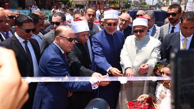 وزير الأوقاف والمفتي ومحافظ كفر الشيخ يفتتحون المرحلة الأولى من تطوير الدسوقي