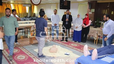 التأمين الصحي ببني سويف يُطلق برنامجاً تدريبياً متقدماً في الإنعاش القلبي لرفع كفاءة أطباء القلب