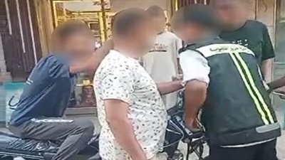 ضبط طالب اعترض على شرطي أثناء قيادته دراجة نارية بدون لوحات بالقليوبية