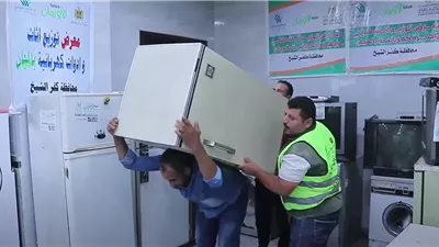 كفر الشيخ توزع أثاثا على 1294 أسرة أولى بالرعاية وبني سويف تعيد إعمار 120 منزلا