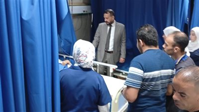 مدير التأمين الصحي يتفقد سير العمل وانتظام الخدمة بمستشفى بني سويف 