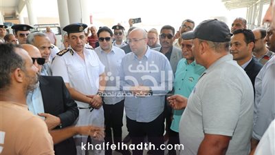 محافظ بني سويف يتفقد موقف المحافظات بالمجمع الجديد استعداداً للتشغيل الكامل