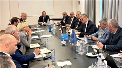 وزير البترول يعقد اجتماعًا مع وزير الطاقة والتجارة والصناعة القبرصي بالعاصمة القبرصية