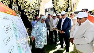 وزير الإسكان ومحافظ الدقهلية يتفقدان محطة مياه شرب نبروه بطاقة ٣٤ الف َم٣/يوم