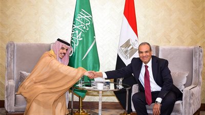 وزيرا خارجية مصر والسعودية يجتمعان بمدينة العلمين