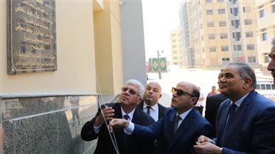 عاشور وعبد المعطى وعد الرازق يفتتحون عددًا من المشروعات التعليمية والصحية بجامعة كفر الشيخ