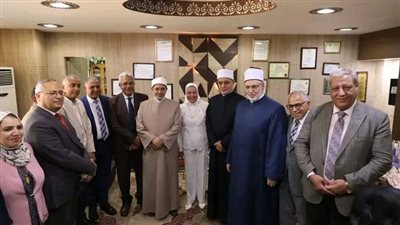 قيادات الأزهر والإفتاء يشهدون حفل تكريم  د.هناء العبيسي عميدة كلية طب بنات أزهر 