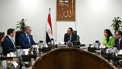 مدبولي يستعرض مع رئيس شركة 