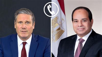 السيسي يتلقى اتصالًا من رئيس وزراء بريطانيا لبحث التعاون الثنائي وتطورات غزة