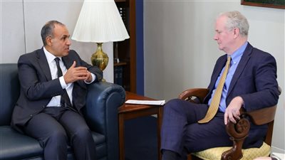 وزير الخارجية والهجرة يلتقي السيناتور 