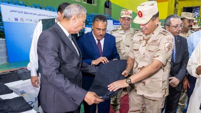 تحيا مصر يوزع مساعدات على 5 آلاف أسرة في سيدي براني