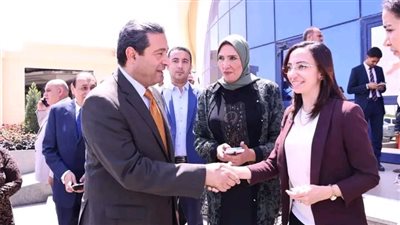 محافظ دمياط يشارك بمؤتمر تقنية النبضات الرنينية الحيوية الخضراء