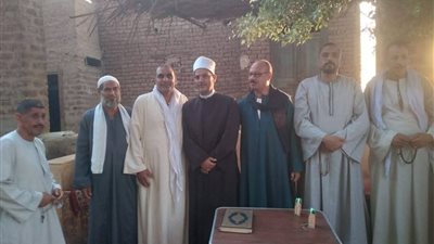 أوقاف المنيا ترعى صلحًا تاريخيًا بين عائلتين بملوي