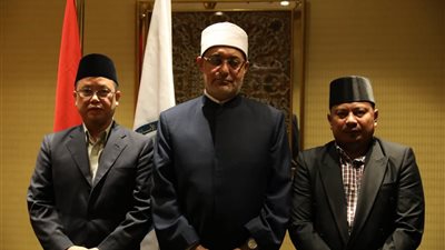 مفتي الجمهورية ومساعد مفتي سلطنة بروناي يبحثان سبل التعاون الإفتائي
