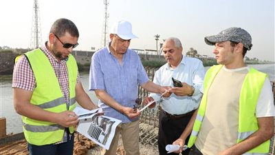 محافظ المنيا يتابع ميدانيًا نسب إنجاز كوبري “عزب التل” بديرمواس