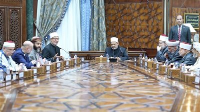 شيخ الأزهر يلتقي وفود مؤتمر الإفتاء ويدعو لاستراتيجية تعليمية لفلسطين