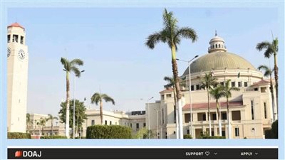 إدراج مجلة المعهد القومى لعلوم الليزر داخل قاعدة بيانات الدورية العلمية المفتوحة DOAJ