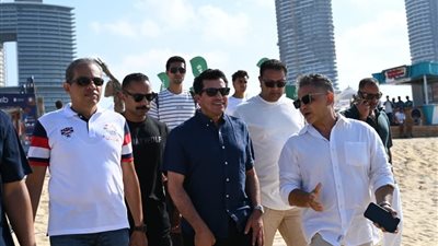 وزير الرياضة يفتتح ماراثون العلمين الدولي ضمن 30 يوم تحدي