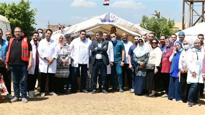 محافظ الدقهلية يشهد اصطفاف معدات مجابهة الأزمات والكوارث والطوارئ بمدينة شربين