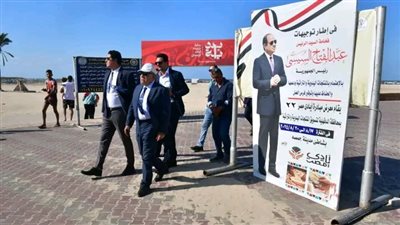 محافظ الدقهلية يتفقد معرض أيادي مصر للصناعات الحرفية والمنتجات اليدوية بشاطئ جمصه