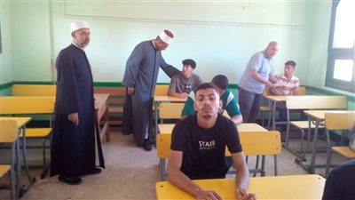  انضباط وانتظام بامتحانات الثانوية الأزهرية للدور الثاني وسط متابعة دقيقة من قيادات كفرالشيخ