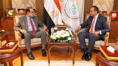 رئيس هيئة الرعاية الصحية يلتقي رئيس الهيئة القومية لسلامة الغذاء لمتابعة تنفيذ بروتوكول التعاون بين الهيئتين