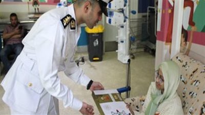 وزارة الداخلية تشارك الفئات الأولى بالرعاية ودور رعاية الأيتام وذوى القدرات الخاصة الاحتفال بالمولد النبوى 