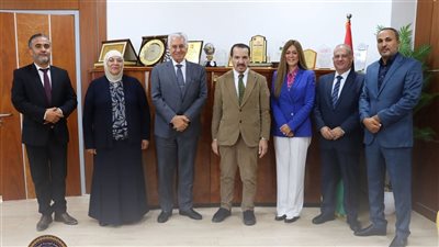 وزارة التخطيط الليبية تبحث التعاون مع الأكاديمية العربية للعلوم الإدارية والمالية والمصرفية