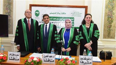 الكاتبة الصحفية نجوى رجب تنال ماجستير العلوم السياسية بتقدير ممتاز