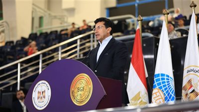 وزير الشباب والرياضة يفتتح بطولة الفراعنة الدولية للجمباز الفني