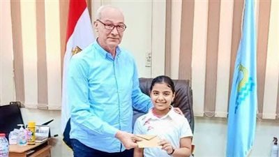روضة ابراهيم لاعبة تنس طاولة المشروع القومي للموهبة بكفرالشيخ  فى صفوف منتخب مصر