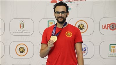 بطل مصر في الرماية محمد حمدي يقترب من نهائي كأس العالم بالصين