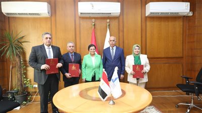 رئيس جامعة كفر الشيخ يستقبل نائب وزير الصحة والسكان 