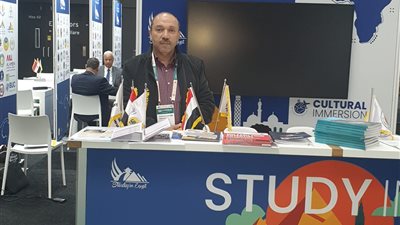 نشاط مكثف لجامعة جنوب الوادي في ثالث أيام المؤتمر الأوروبي للتعليم الدولي بالسويد