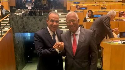 وزير الخارجية يلتقي مع رئيس المجلس الأوروبي على هامش أعمال الجمعية العامة في نيويورك